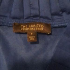 The Limited Tops - The Limited Blue Business Casual Top The Limited Tops - The Limited Blue Business Casual Top